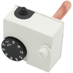 Thermostat à canne 10 à 90 °C et limiteur 100 °C IP40 903041 Vulcanic Vue3