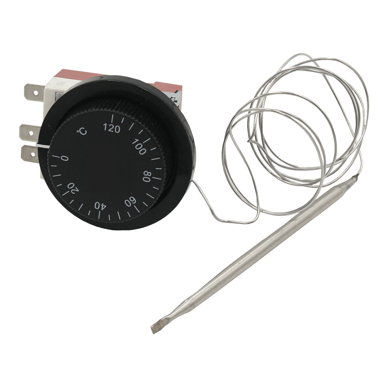 Vulcanic Thermostat Without Fitting 1 contact range 0 to 120°C View1