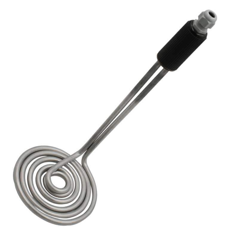 Vulcanic seathed horizontally coiled removable immersion heater View1 Vulcanic seathed horizontally coiled removable immersion heater View1