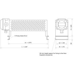 6010 gas ATEX radiator Vulcanic Draw L1187