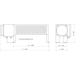 Radiateur ATEX Allemand Vulcanic Plan L1274