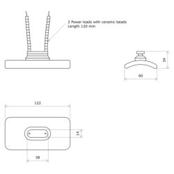 Infrared long wave infrared element 602000 Vulcanic Draw