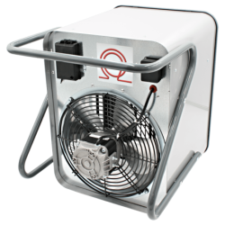 Vulcanic wall mounted industrial fan heater 6129 View2