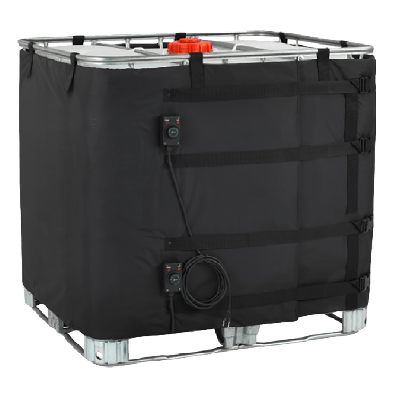 Vulcanic IBC 1000L container heater without insulated lid View1