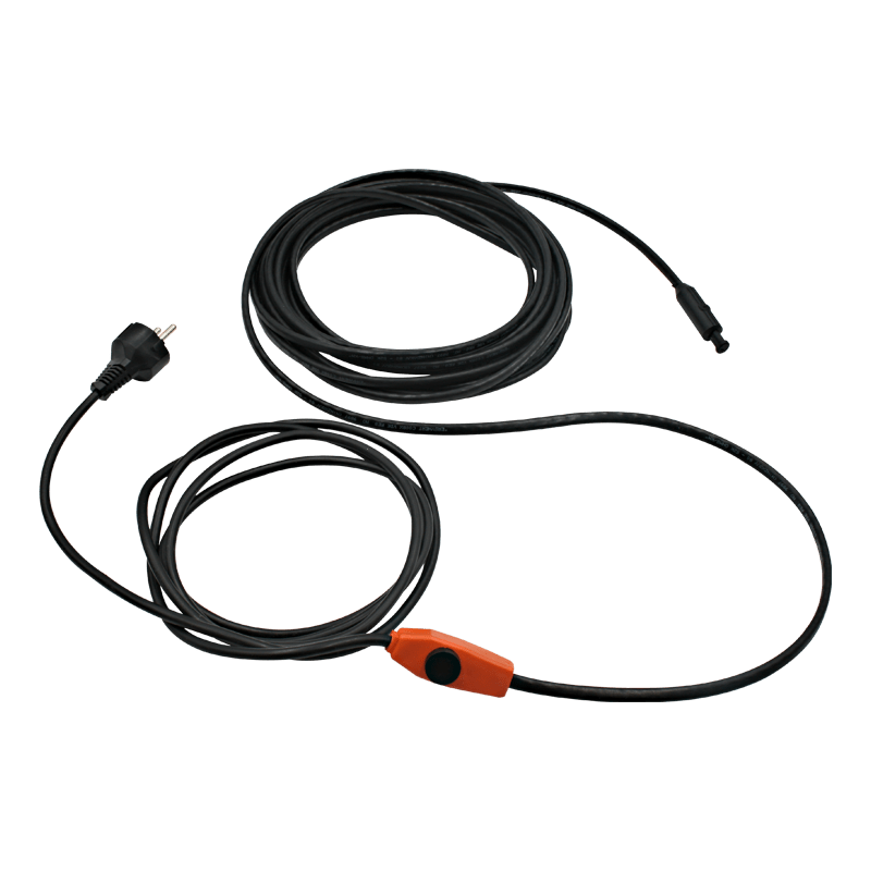 PVC heating cable with thermostat for frost protection Vulcanic View1