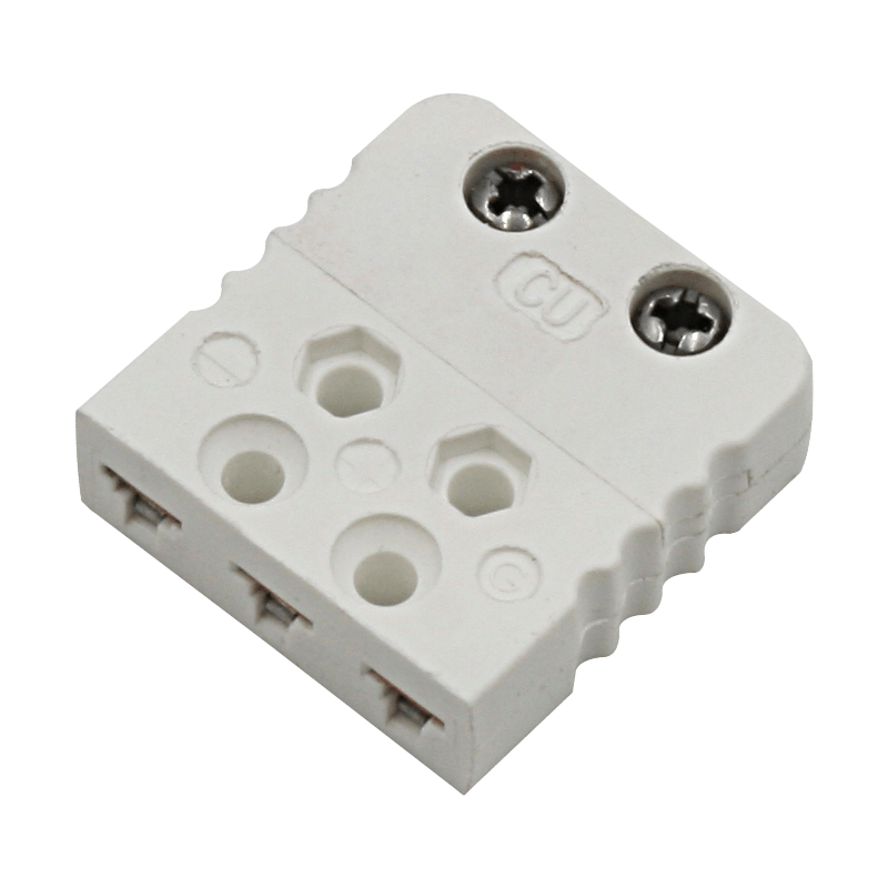 Miniature 3-pin female plug for Pt100 probe | VULCANIC