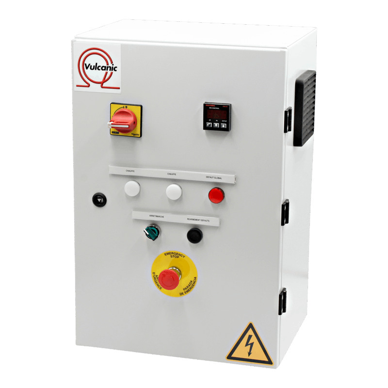 Coffret d'alimentation et de régulation TOR 600x1200x300 Vulcanic Vue1 Coffret d'alimentation et de régulation TOR 600x1200x300 Vulcanic Vue1
