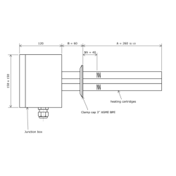 Pharmaceutical immersion heater 290053 Vulcanic Draw