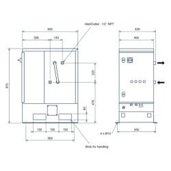 CO2 Vaporiser-2 Blocks-PID-Vulcanic-Draw
