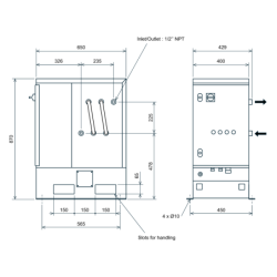 CO2 Vaporiser-3 Blocks-PID-Vulcanic-Draw