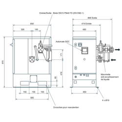 Vaporiseur de CO2-2 Blocs-SGC + Manchette-Vulcanic-Plan