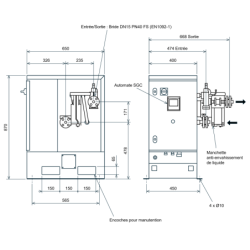 Vaporiseur de CO2-3 Blocs-SGC + Manchette-Vulcanic-Plan