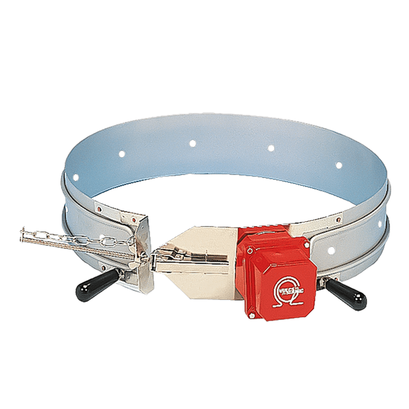 Ceinture chauffante metallique pour O 530 a 570 mm 2000 W 230 V mono Sans regulation VULCANIC