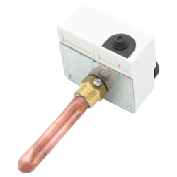 Vulcanic IP40 rod type thermostat 10 to 90 °C and temperature limiter 100 °C 903041 View1