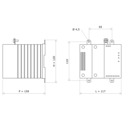 Vulcanic solid state relay 3033046 Draw