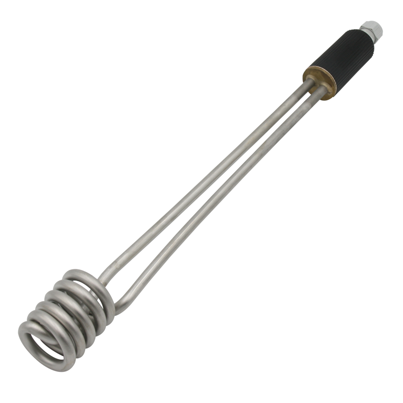 Vulcanic seathed vertically coiled removable immersion heater View1