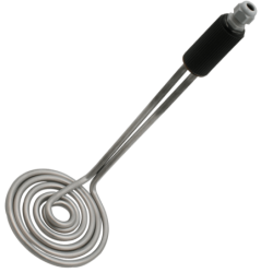 Vulcanic seathed horizontally coiled removable immersion heater View1