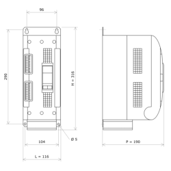 Unité de puissance statique 3025241 Vulcanic Plan