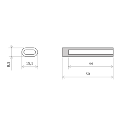 Heating cable sealing end kit 2617180 Vulcanic Draw