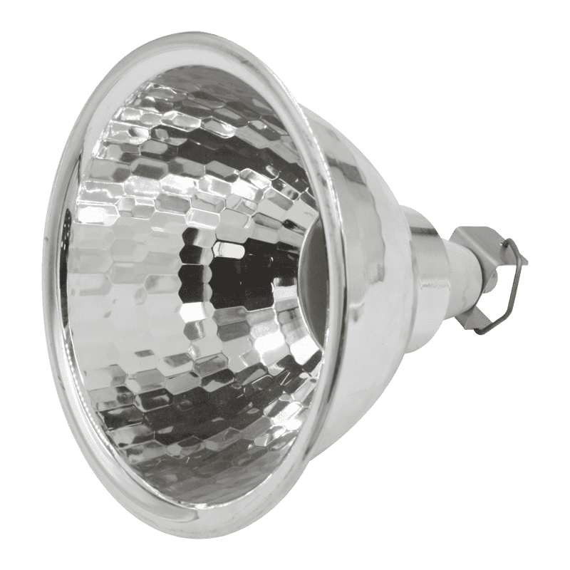 Aluminium reflector for ceramic infrared lamps Vulcanic View1