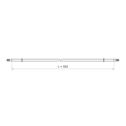 Heating element for medium wave infrared generator 634158 Vulcanic Draw