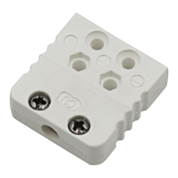 Miniature 3-pin female plug for Pt100 probe 3110102 Vulcanic View1