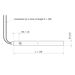 High load Vulstar cartridge Ø12,5x130 Vulcanic Draw