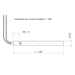 High load Vulstar cartridge Ø6,5x100 Vulcanic Draw