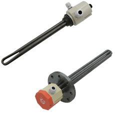 Screw plug and flange immersion heaters